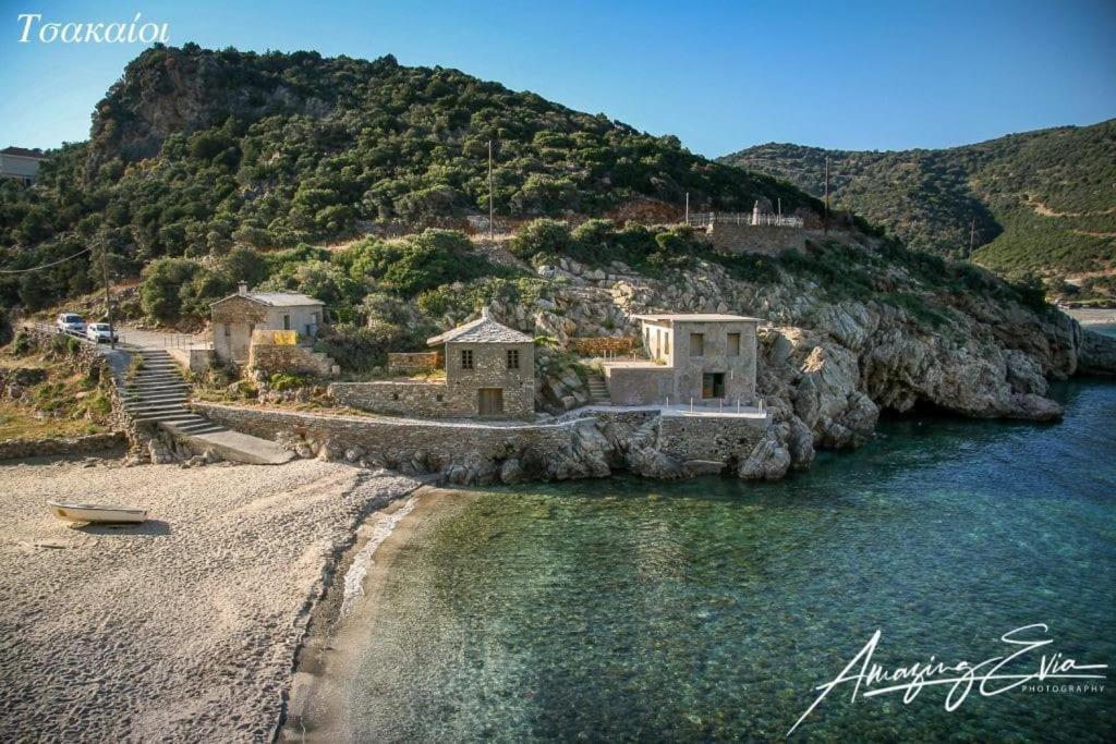 Παραθαλασσιο Σπιτι Στην Εξοχη Villa Tsakei ภายนอก รูปภาพ